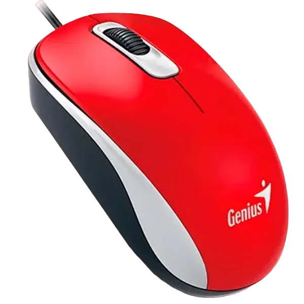 Мышь Genius DX-110 Проводное Красный