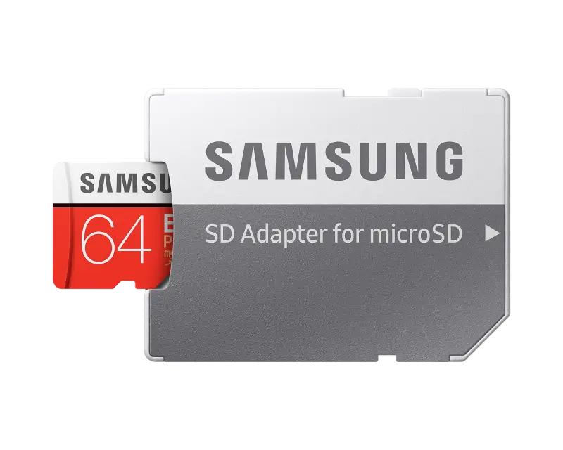 Карта памяти Samsung EVO Plus MicroSD 64ГБ