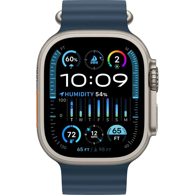 Умные часы Apple Watch Ultra 2 Titanium | Blue Ocean