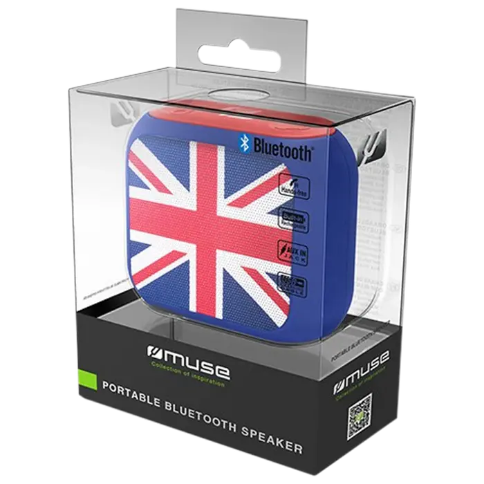 Портативная колонка MUSE M-312 BTK Разноцветный