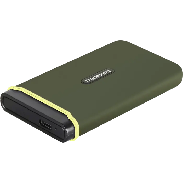 Внешний портативный SSD накопитель Transcend ESD380C 4 ТБ Military Green