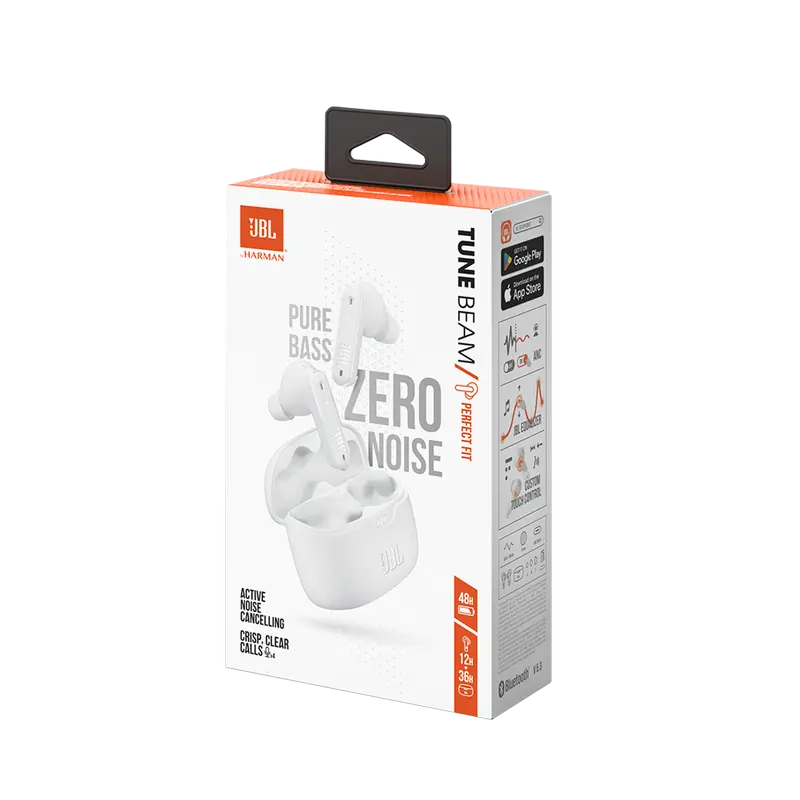 Наушники JBL. Tune Beam Белый