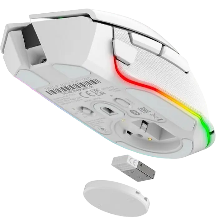 Беcпроводная мышь Razer Basilisk V3 Pro Проводное,Беспроводное Белый