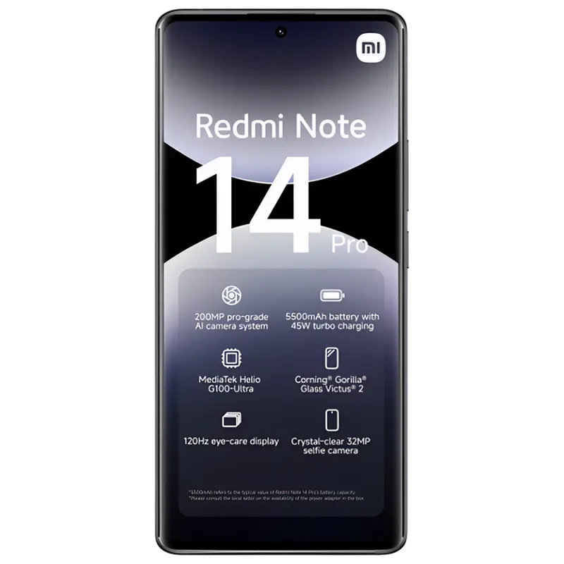 Смартфон Xiaomi Redmi Note 14 Pro, 8 ГБ / 256ГБ