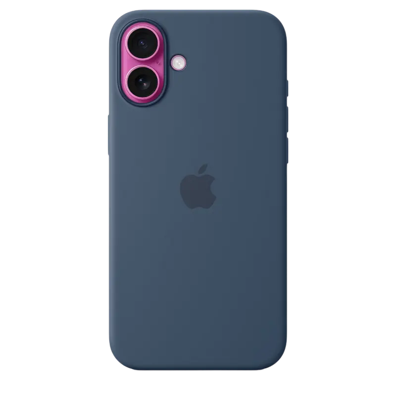 Чехол Apple iPhone 16 Plus Silicone Case MagSafe A3314 Silicone Case with MagSafe Denim
