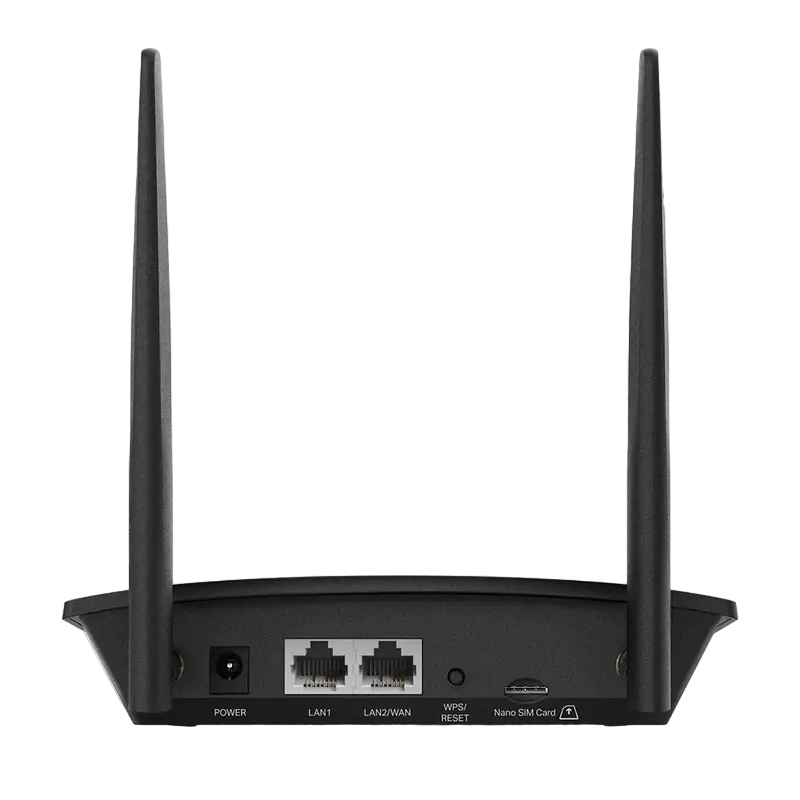 Беспроводной маршрутизатор TP-LINK TL-MR100 Черный