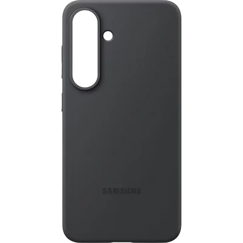 Husă Samsung Galaxy S25+ Silicone Cover Husă din silicon Negru