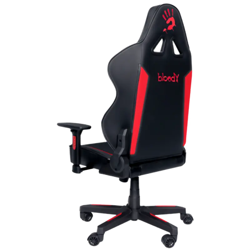 Игровое кресло Bloody GC-330 Искусственная кожа Чёрный/Красный