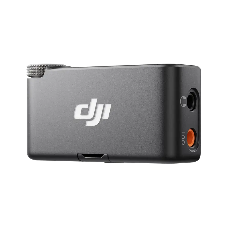 Портативный записывающий микрофон DJI Mic 2 (2 TX + 1 RX + Charging Case) Беспроводной Черный