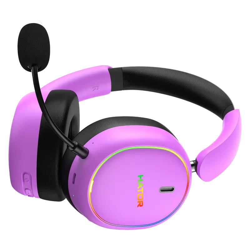 Наушники HATOR Phoenix 2 Cyber Violet