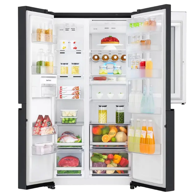 Холодильник LG GC-Q247CBDC Чёрный