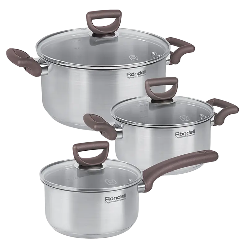 Набор посуды Rondell RDS-1324 Fest Нержавеющая сталь