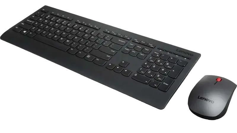 Клавиатура и мышь Lenovo Professional 4x30h56821 Мембрана Черный