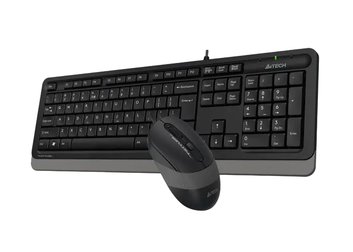 Клавиатура и мышь A4Tech F1010 Мембрана Серый