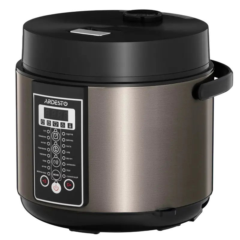 Мультиварка Ardesto MC-P17BRZ Бронзовый | Чёрный