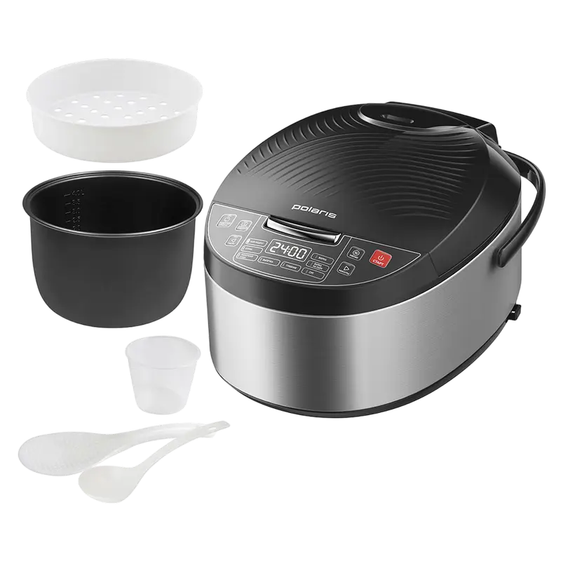 Мультиварка Polaris PMC0574AD Серебристый