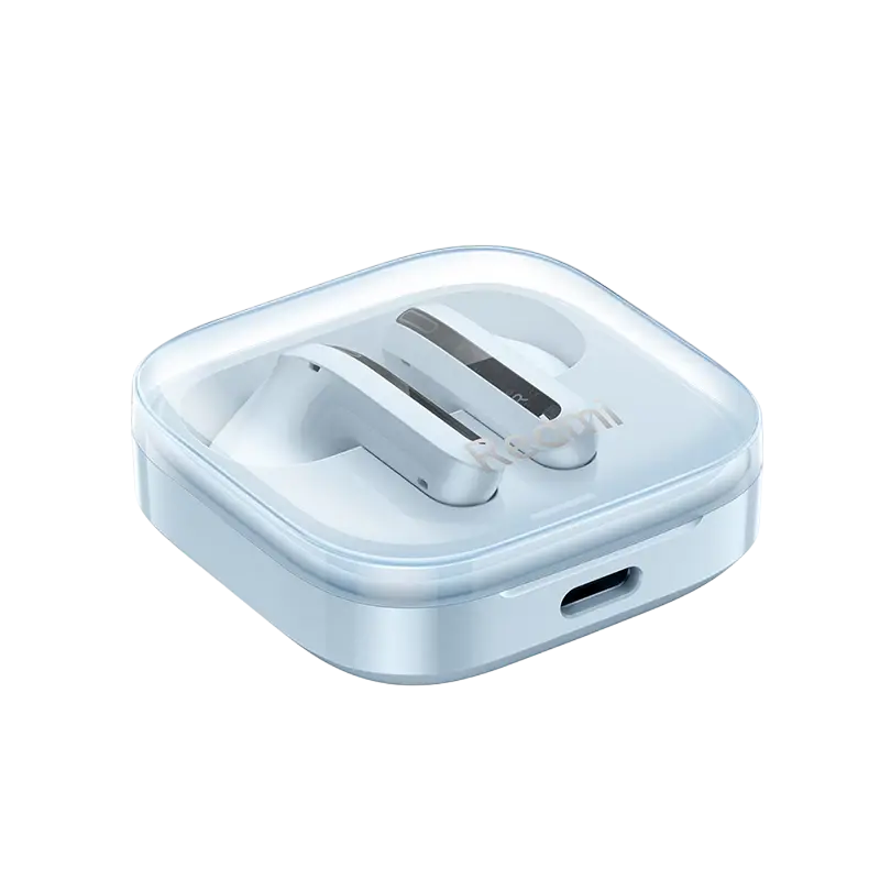 Căști Xiaomi Redmi Buds 6 Active Albastru Transparent