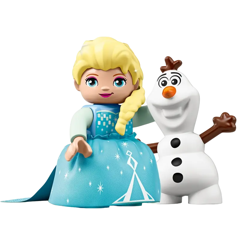 Constructor LEGO Elsa and Olaf's Tea Party Albastru