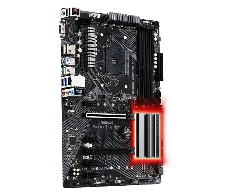 Материнская плата ASRock B450 GAMING K4 AM4 ATX