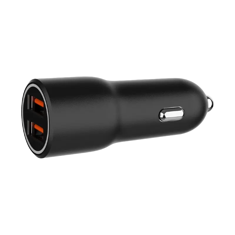 Incărcător auto Gembird TA-UC-A2QC36-CAR-01 Negru