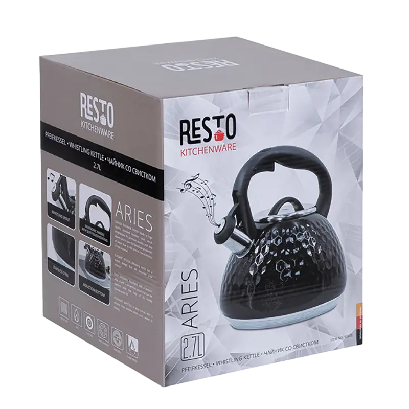 Чайник RESTO ARIES ARIES Черный
