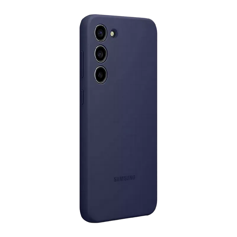 Чехол Samsung Galaxy S23 Silicone Cover Силиконовый Чехол Темно-синии