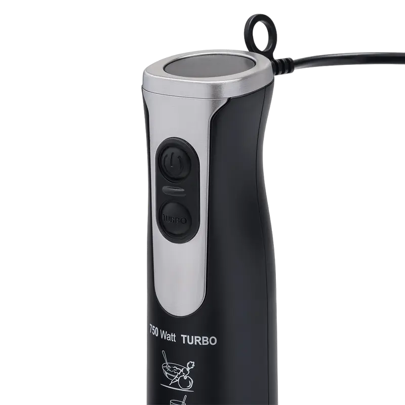 Погружной блендер Polaris PHB 0742 Чёрный