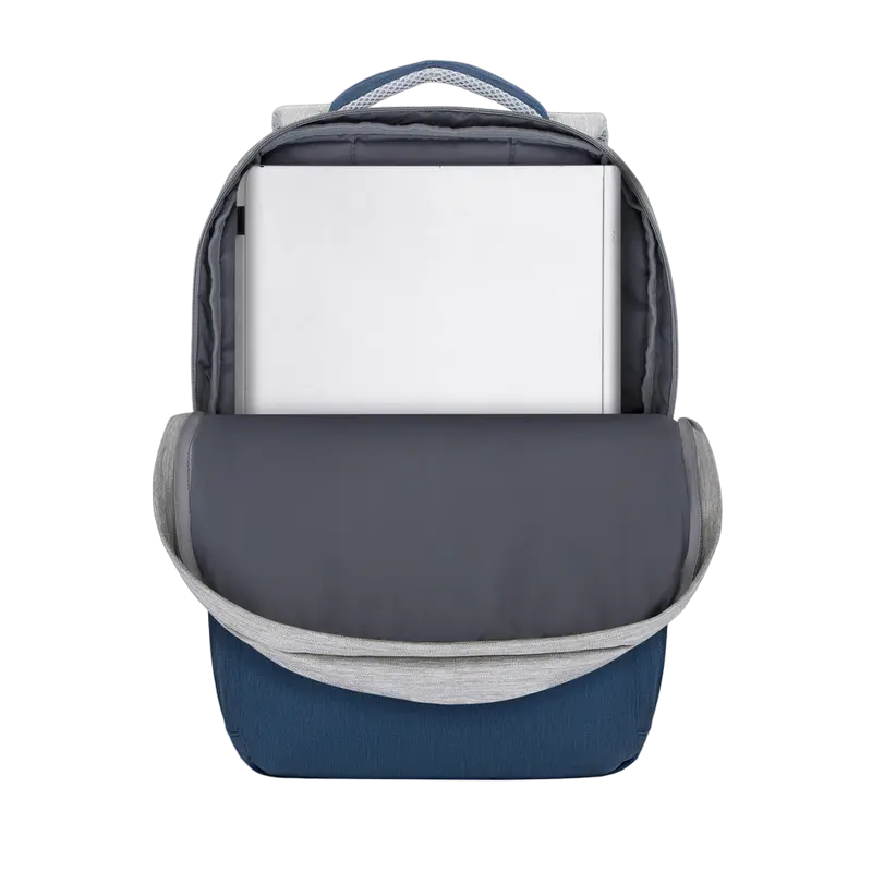 Рюкзак для ноутбука Rivacase Prater Серый/Синий