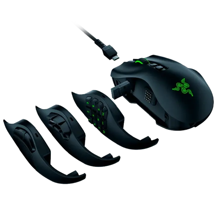 Игровая мышь Razer Naga Pro Беспроводное Чёрный