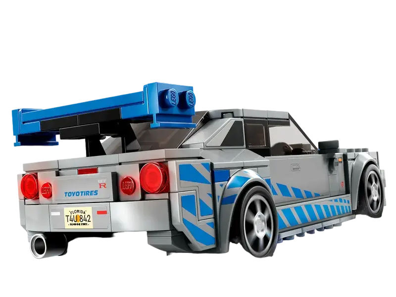 Конструктор LEGO 2 Fast 2 Furious Nissan Skyline GT-R (R34) Разноцветный