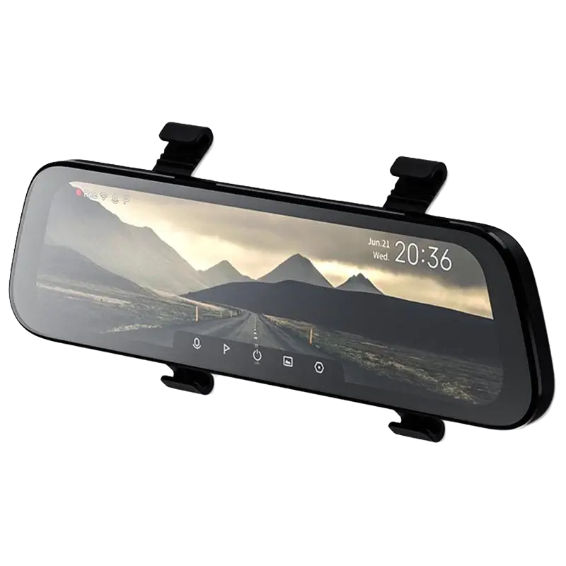 Комплект видеорегистраторов передней и задней панели автомобиля 70mai D07+RC05 Черный