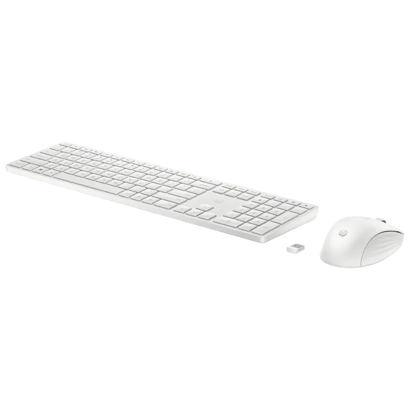 Клавиатура и мышь HP 650 Механический Белый