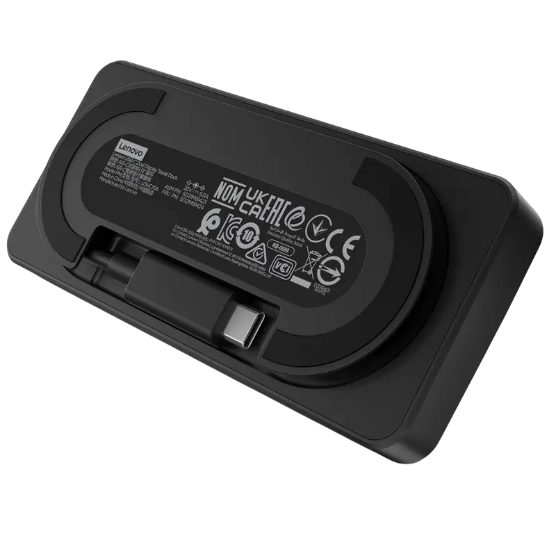 Stație Docking Lenovo Display Travel Dock Negru