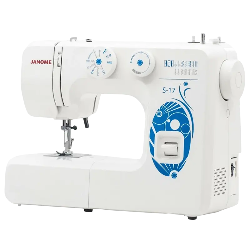 Швейная машина JANOME S-17 Белый Синий