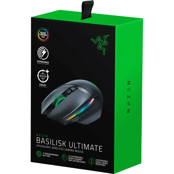 Игровая мышь Razer Basilisk Беспроводное Чёрный