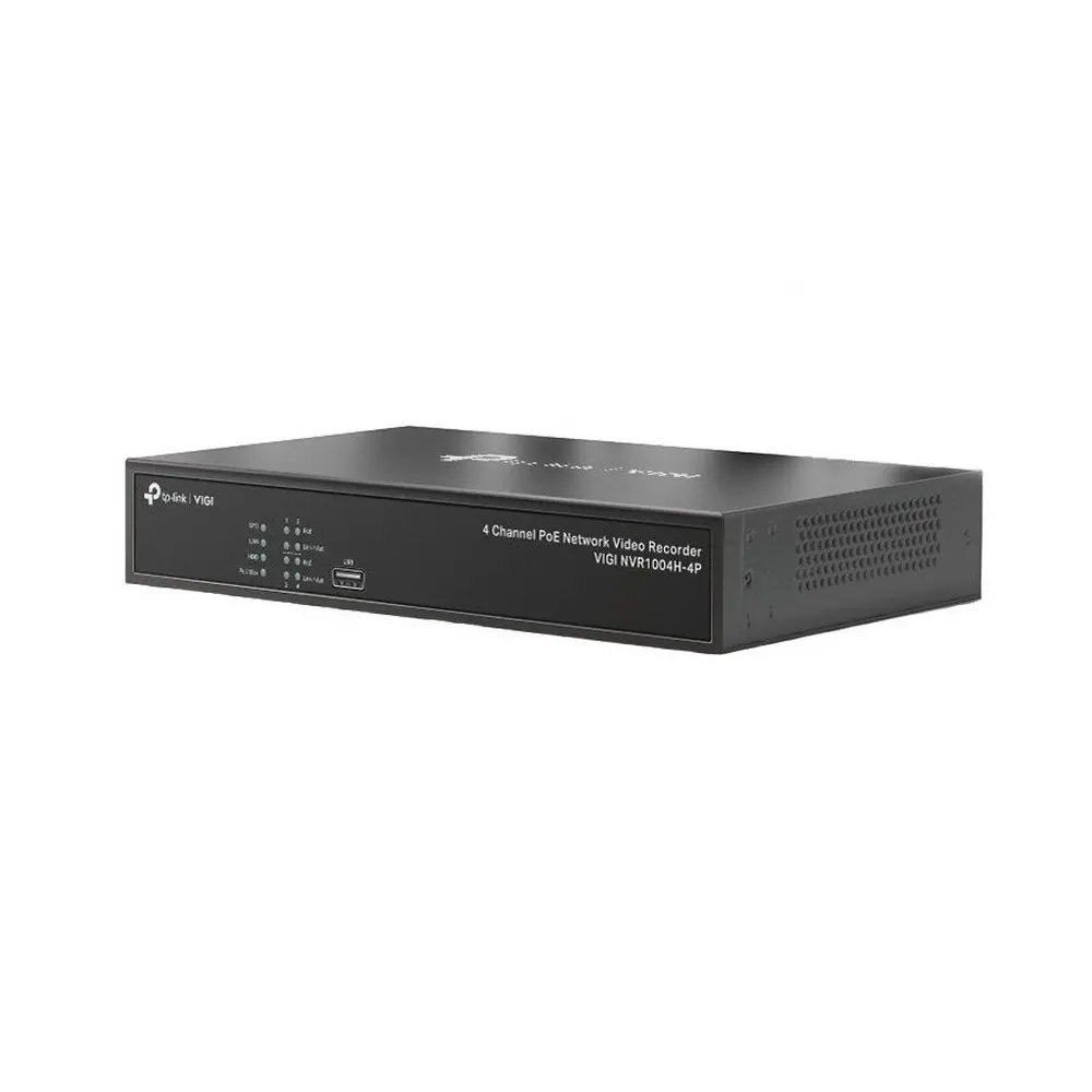 Видеорегистратор TP-LINK VIGI NVR1004H-4P Черный