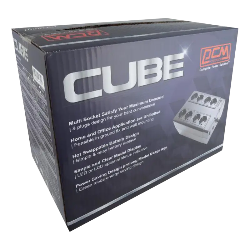 Sursă de alimentare neîntreruptibilă PCM CUB-650E Negru