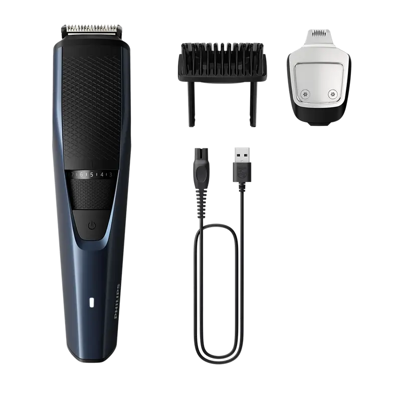 Мужской Триммер Philips Beardtrimmer Series 3000 Синий