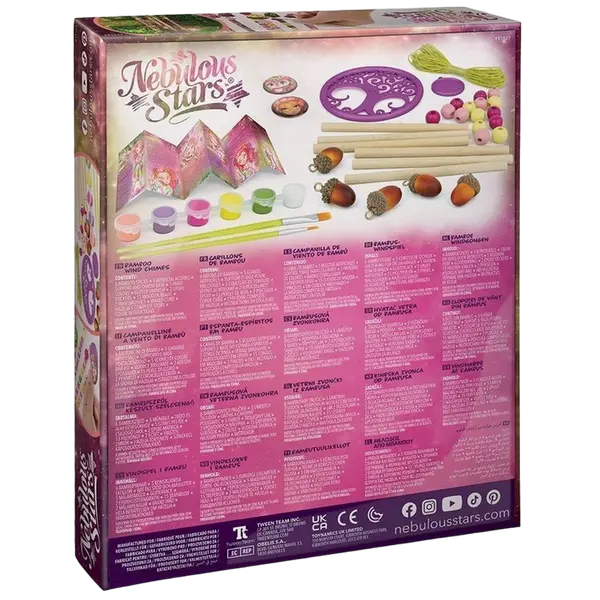 Nebulous Stars Bamboo Wind Chimes