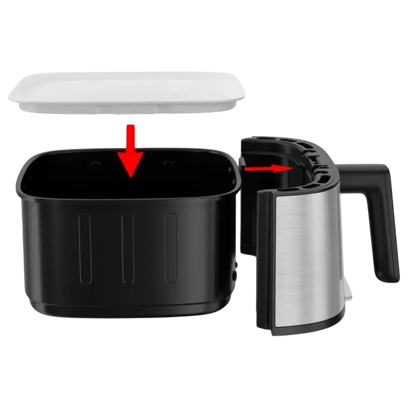 Мультипечь Tefal Easy Fry Silence Нержавеющая сталь