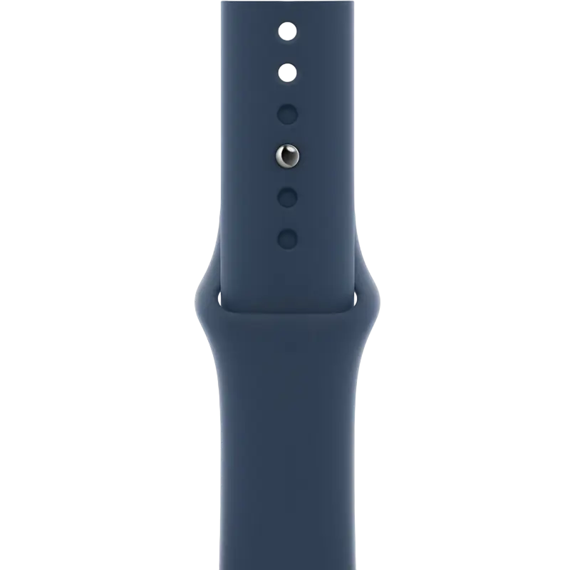 Умные часы Apple Watch SE Алюминиевый корпус с синеим спортивным ремешком Abyss Blue