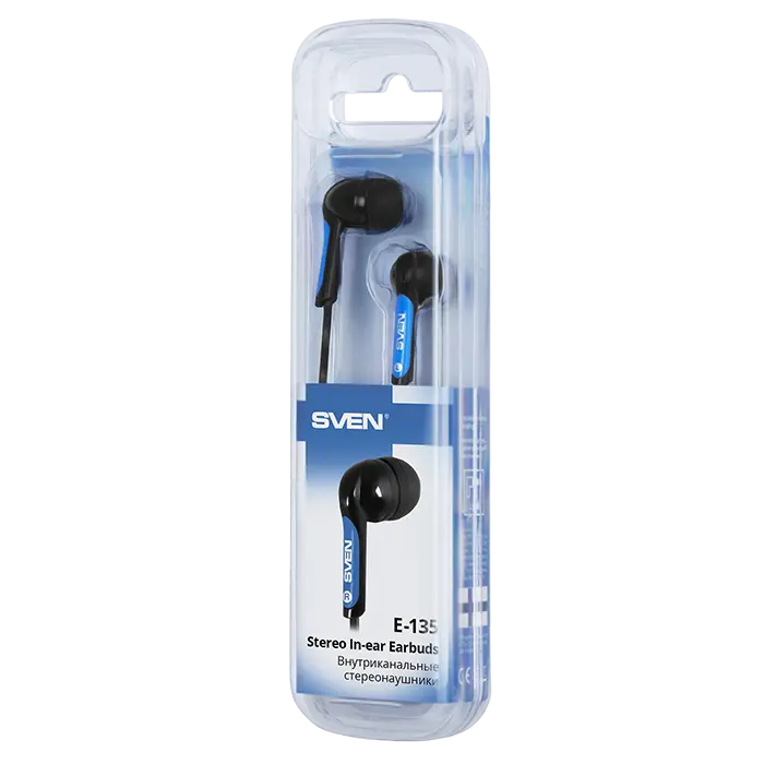 Наушники SVEN E-135 Черный/Синий