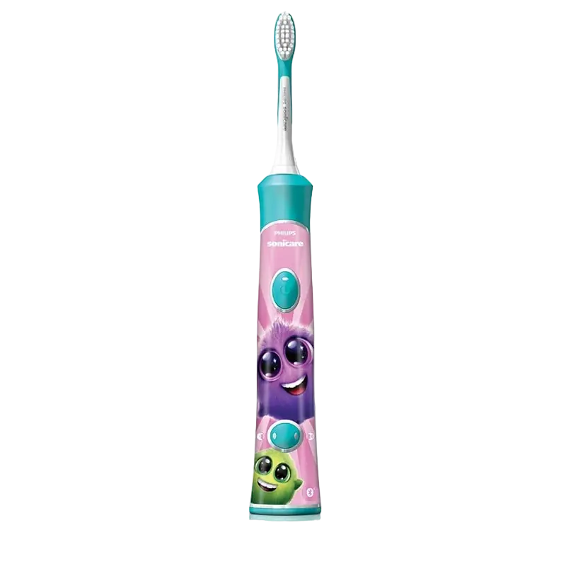Электрическая звуковая зубная щетка Для детей Philips Sonicare For Kids Бирюзовый