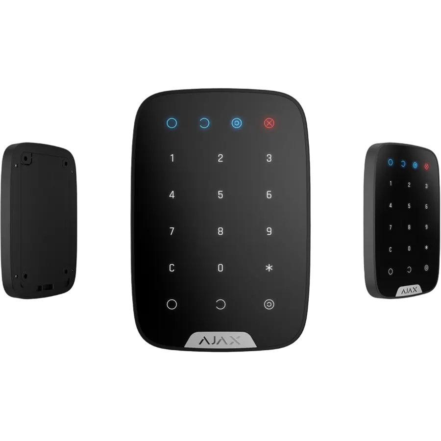 Беспроводная сенсорная клавиатура Ajax KeyPad Черный