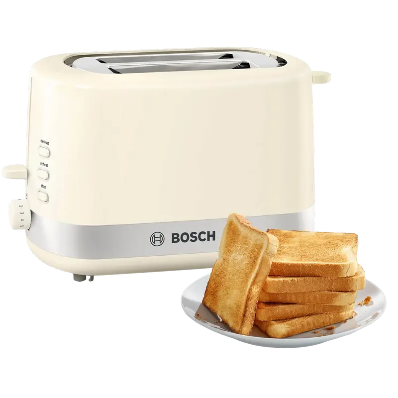 Тостер Bosch TAT7407 Бежевый