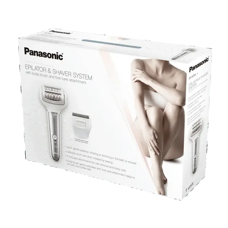 Epilator Panasonic ES-EL9A Argintiu/Alb
