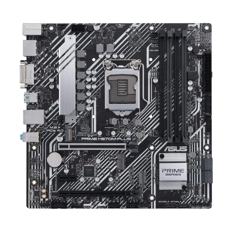 Материнская плата ASUS PRIME H570M-PLUS LGA1200 Micro-ATX