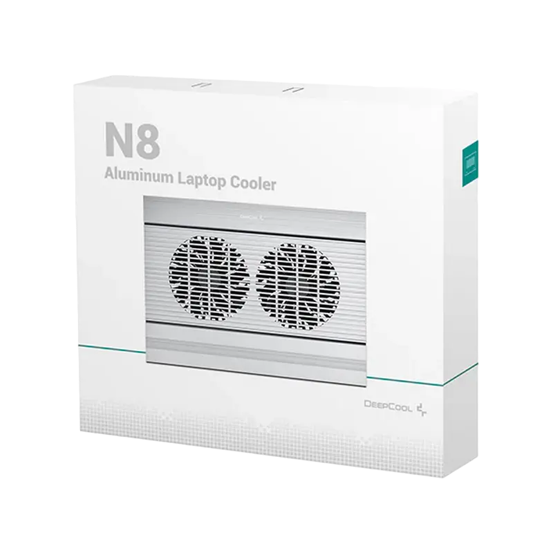 Охлаждающая подставка для ноутбука Deepcool N8 17 Белый