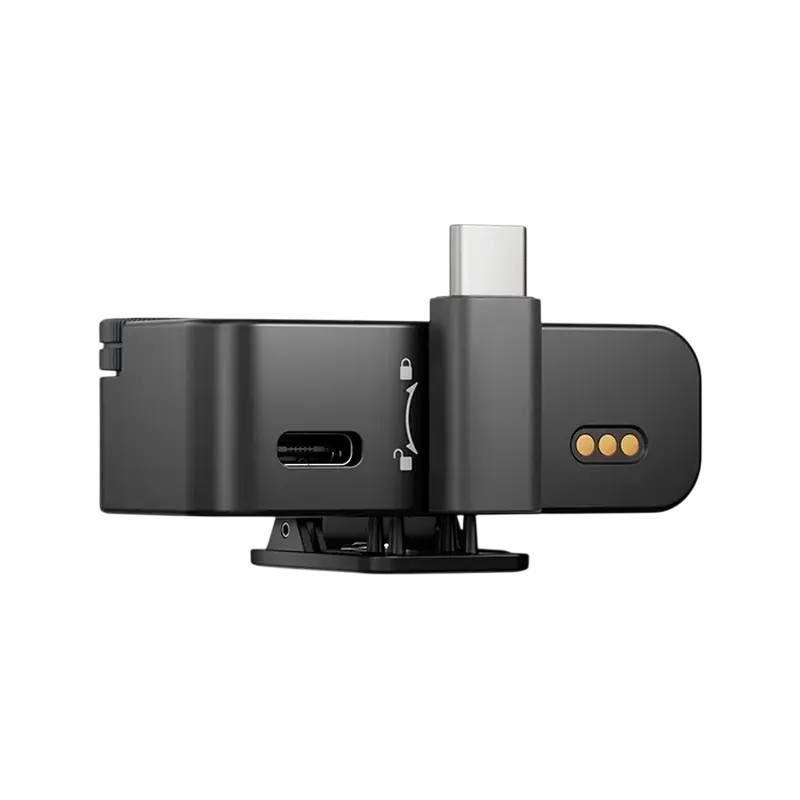 Портативный записывающий микрофон Boya Boyamic 2-01 Беспроводной Черный