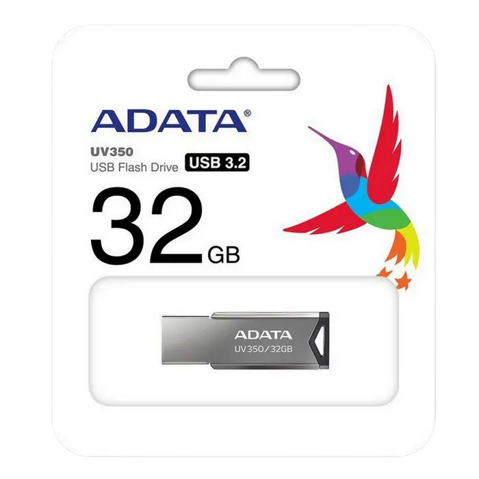 USB Flash накопитель ADATA UV350 32ГБ Серебристый
